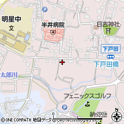 福岡県久留米市高良内町4465周辺の地図