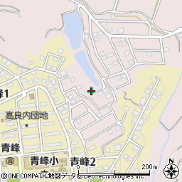 福岡県久留米市高良内町2347-31周辺の地図