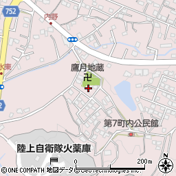 福岡県久留米市高良内町4203-58周辺の地図