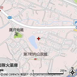 福岡県久留米市高良内町3802-76周辺の地図