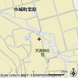 佐賀県小城市小城町栗原551周辺の地図