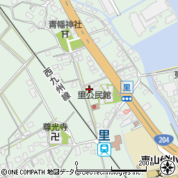 佐賀県伊万里市東山代町里148周辺の地図