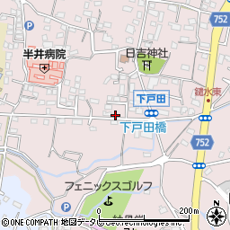 福岡県久留米市高良内町4461周辺の地図