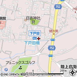 福岡県久留米市高良内町4336周辺の地図
