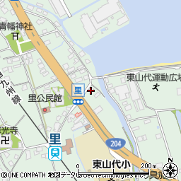 佐賀県伊万里市東山代町里120周辺の地図
