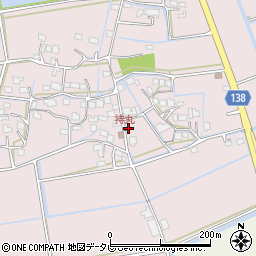 佐賀県三養基郡みやき町天建寺329周辺の地図