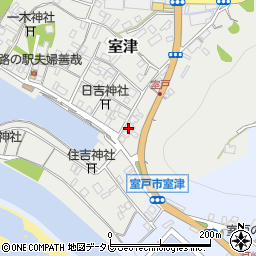 高知県室戸市室津2461周辺の地図
