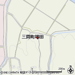 愛媛県宇和島市三間町増田30周辺の地図