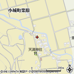 佐賀県小城市小城町栗原357周辺の地図