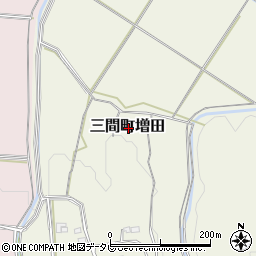 愛媛県宇和島市三間町増田周辺の地図