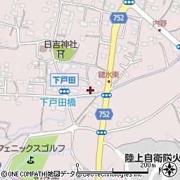 福岡県久留米市高良内町4335周辺の地図