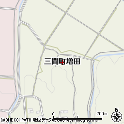 愛媛県宇和島市三間町増田周辺の地図