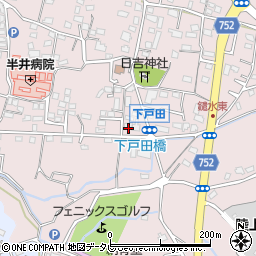 福岡県久留米市高良内町4338周辺の地図