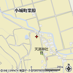 佐賀県小城市小城町栗原550周辺の地図
