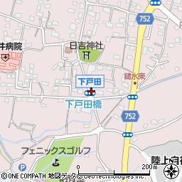 福岡県久留米市高良内町4337周辺の地図