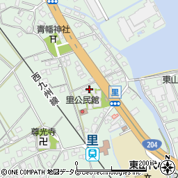 佐賀県伊万里市東山代町里151周辺の地図