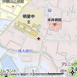 福岡県久留米市高良内町4495周辺の地図