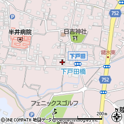 福岡県久留米市高良内町4461-7周辺の地図