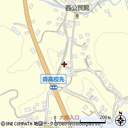 大分県玖珠郡玖珠町帆足742周辺の地図