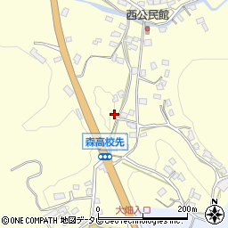 大分県玖珠郡玖珠町帆足764周辺の地図