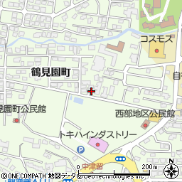 大分県別府市南立石2145-225周辺の地図