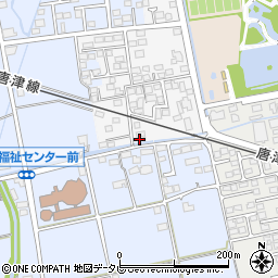 佐賀県小城市西小路196周辺の地図