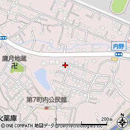 福岡県久留米市高良内町3802-43周辺の地図