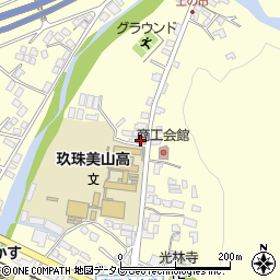 ヤマザキＹショップ玖珠店周辺の地図
