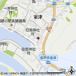 高知県室戸市室津2483周辺の地図