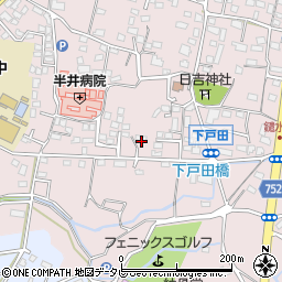 福岡県久留米市高良内町4458周辺の地図