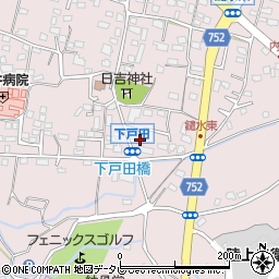福岡県久留米市高良内町4345周辺の地図