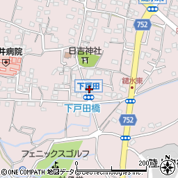 福岡県久留米市高良内町4344周辺の地図
