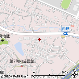 福岡県久留米市高良内町3802-41周辺の地図