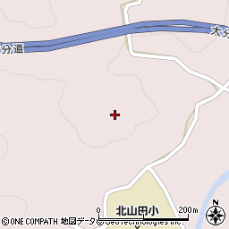 大分県玖珠郡玖珠町戸畑周辺の地図