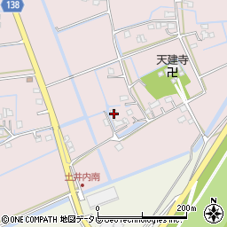 佐賀県三養基郡みやき町天建寺1751周辺の地図