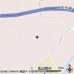 大分県玖珠町（玖珠郡）戸畑周辺の地図