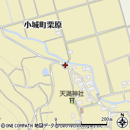 佐賀県小城市小城町栗原344周辺の地図