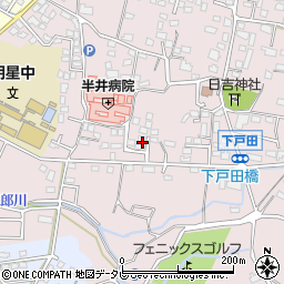 福岡県久留米市高良内町4457周辺の地図