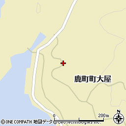 長崎県佐世保市鹿町町大屋223周辺の地図