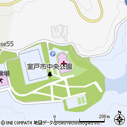 高知県立室戸体育館周辺の地図