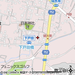 福岡県久留米市高良内町4347-7周辺の地図