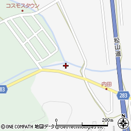 愛媛県宇和島市三間町曽根636周辺の地図