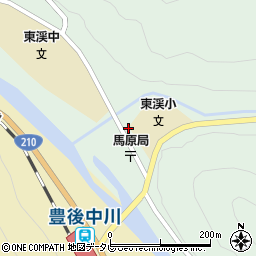 大分県日田市天瀬町馬原2285-1周辺の地図