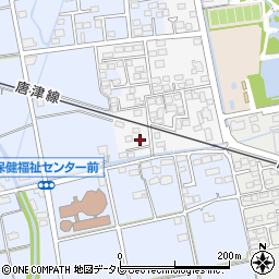 佐賀県小城市西小路197周辺の地図