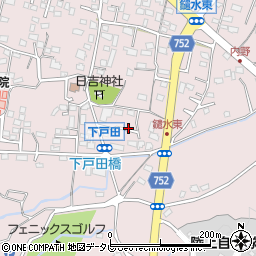 福岡県久留米市高良内町4347周辺の地図