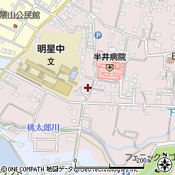 福岡県久留米市高良内町4493周辺の地図