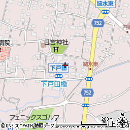 福岡県久留米市高良内町4347-5周辺の地図