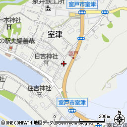 高知県室戸市室津2452周辺の地図