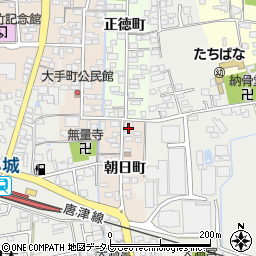 佐賀県小城市小城町34-1周辺の地図