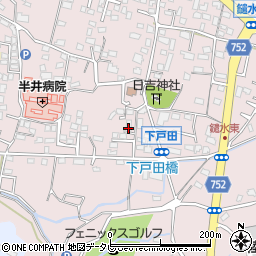 福岡県久留米市高良内町4451周辺の地図